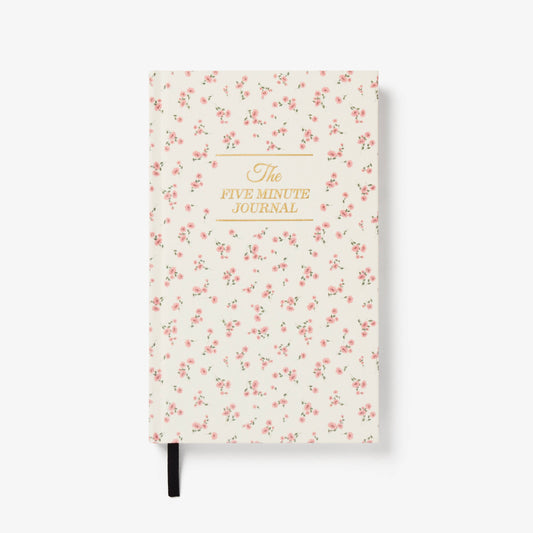 The Five Minute Journal, Ditsy rose version - Taknemmelighedsdagbog