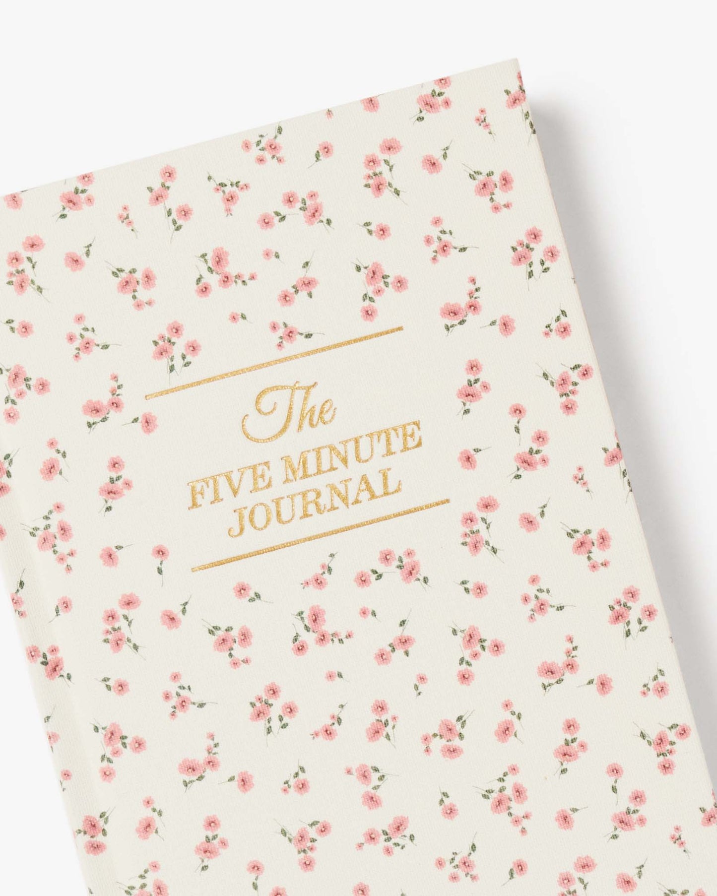 The Five Minute Journal, Ditsy rose version - Taknemmelighedsdagbog