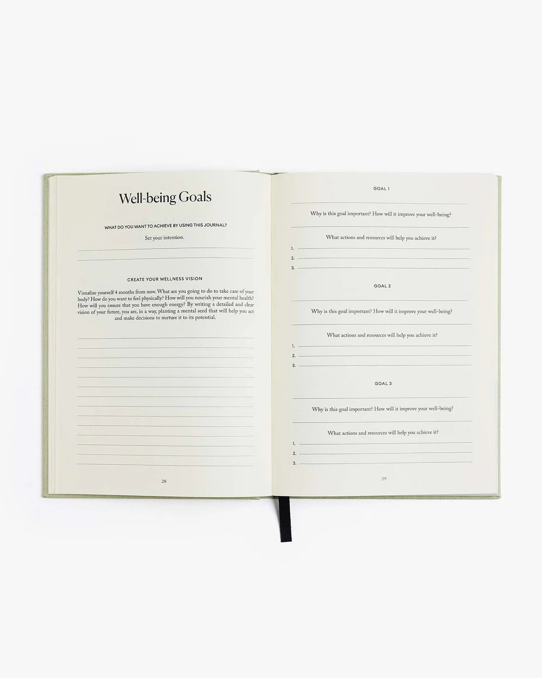 The Five Minute Journal Health & Fitness Edition - Taknemmelighedsdagbog