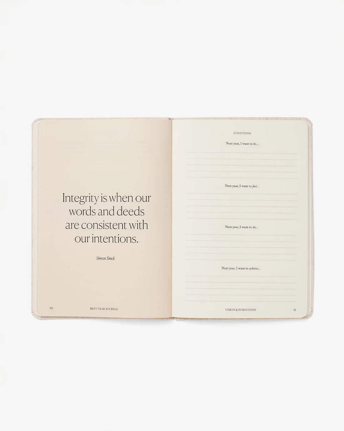 The Best Year Journal, Black Essential version - Taknemmelighedsdagbog