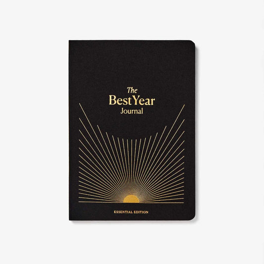 The Best Year Journal, Black Essential version - Taknemmelighedsdagbog