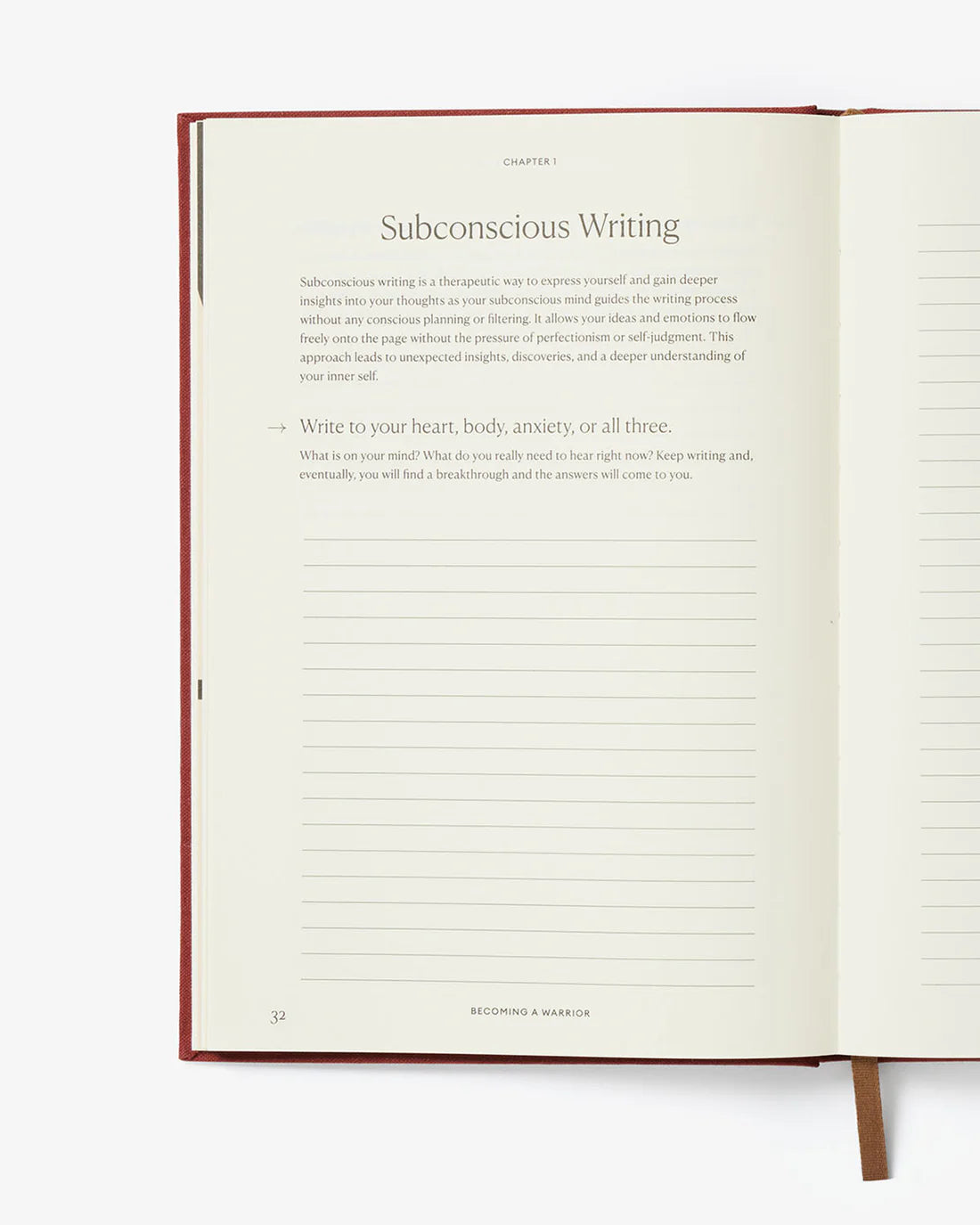 Warrior Journal Becoming a Warrior Journal – Wellness Retreats