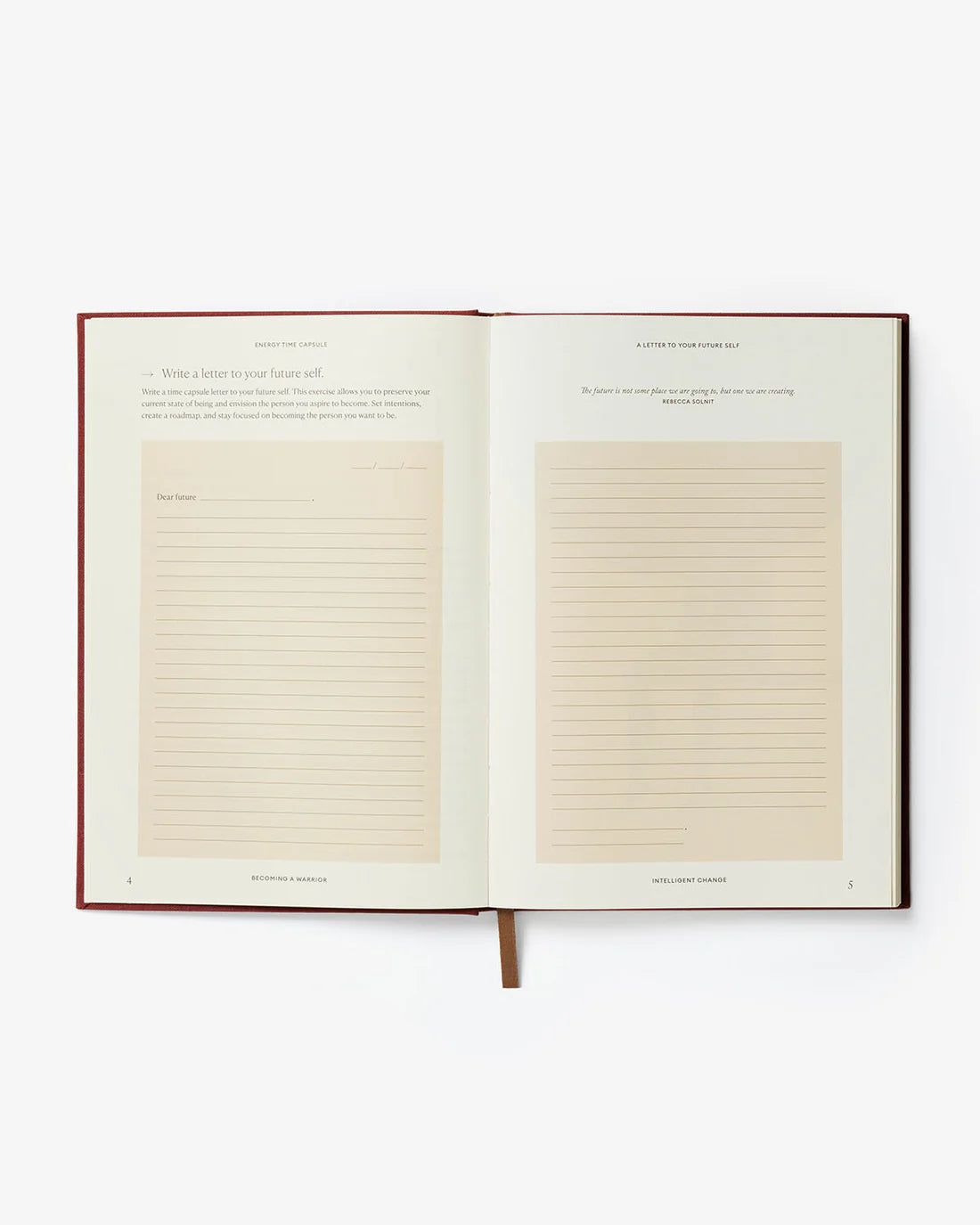 Becoming a Warrior journal