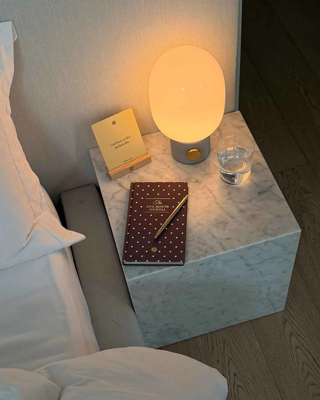 The Five Minute Journal, Mocha Polka Dot version - Taknemmelighedsdagbog